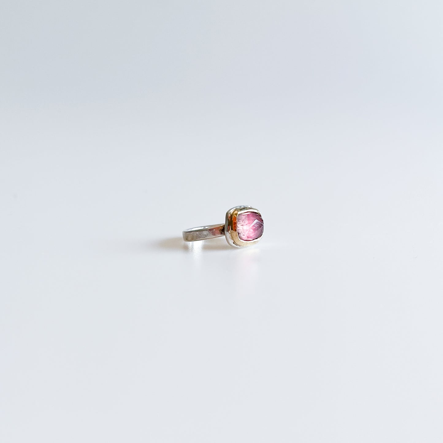 Watermelon Tourmaline Ring