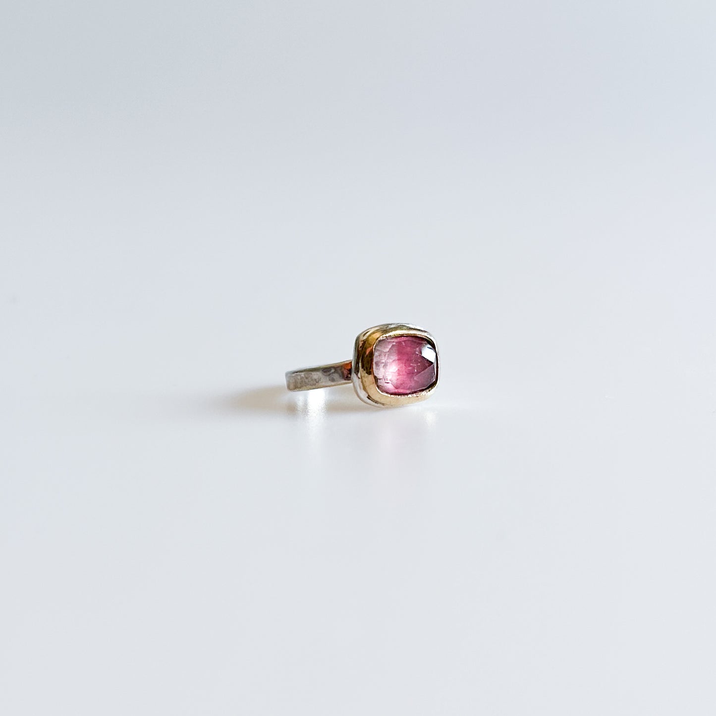 Watermelon Tourmaline Ring