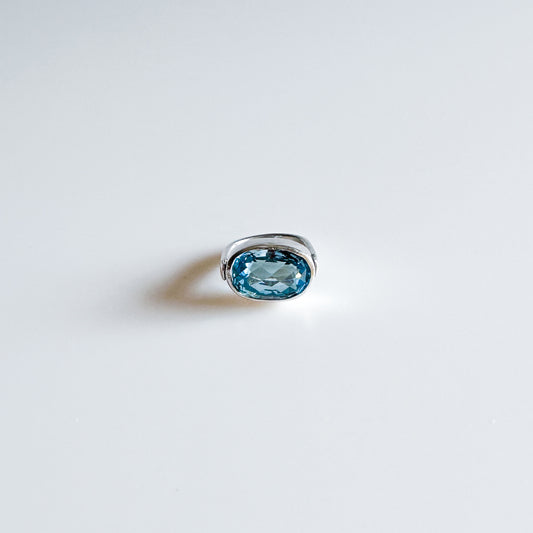 Blue Topaz Ring