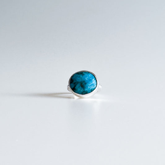 Turquoise and Diamond Ring