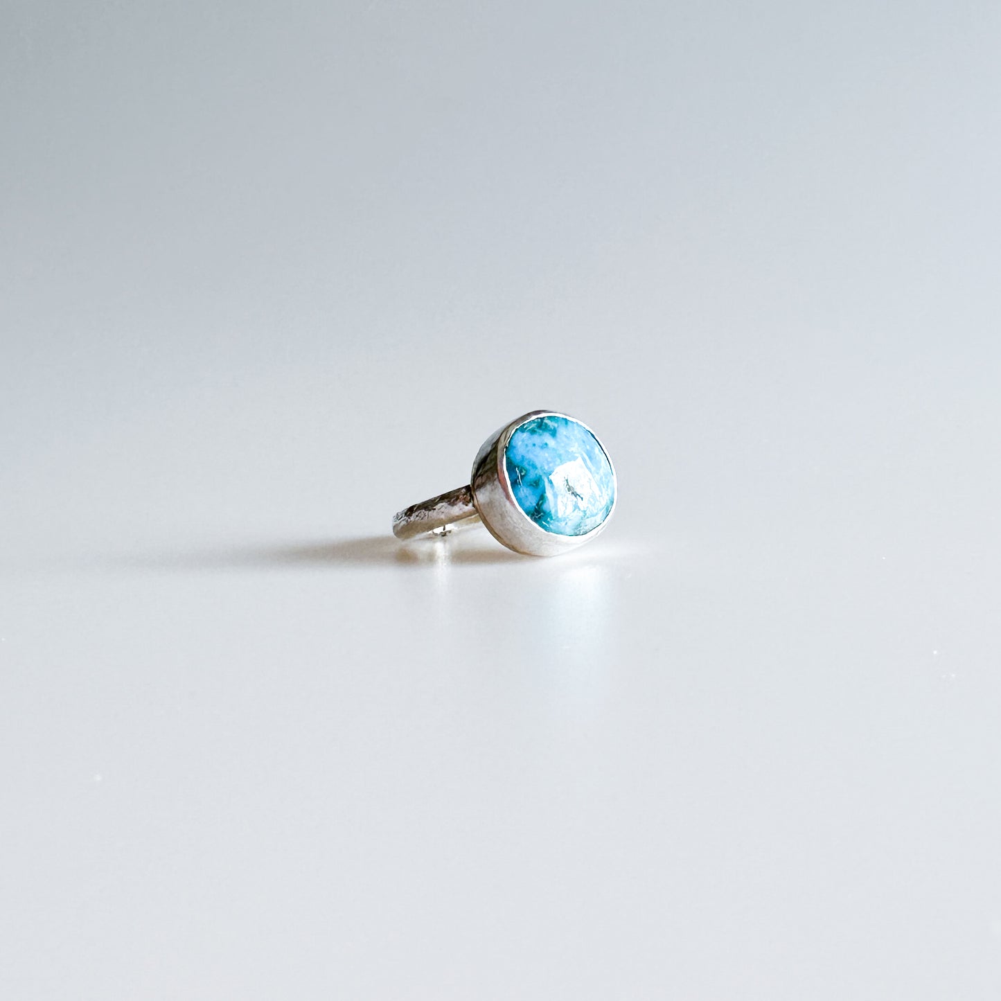 Turquoise and Diamond Ring