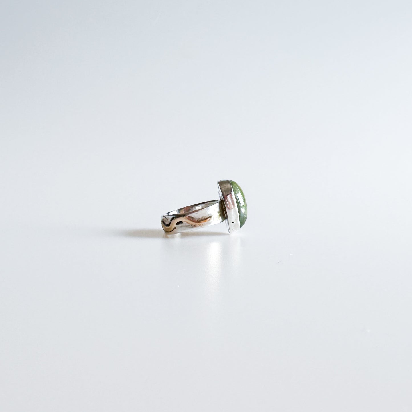 Tourmaline Cabachon Ring