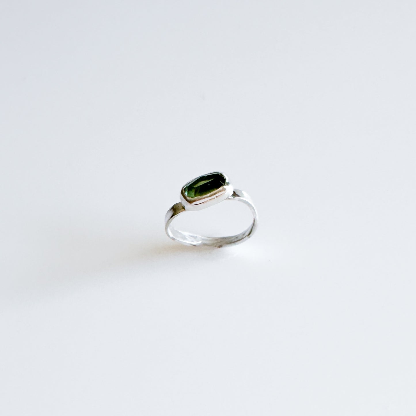 Green Tourmaline Ring