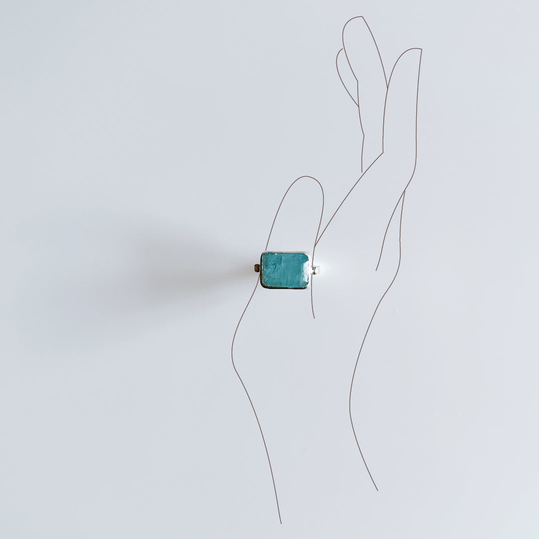 Aquamarine Ring